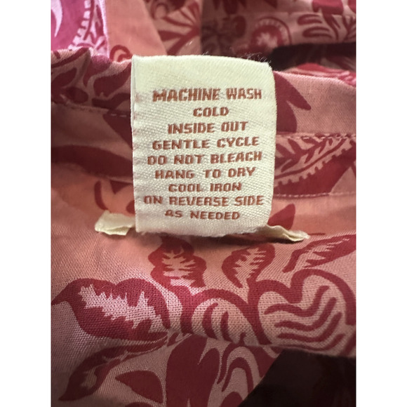 Sundance Embroidered Beaded Floral Button Up Shirt Long Sleeve Cotton XL Top - Picture 12 of 14